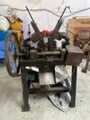 Corrugated fastener machine
