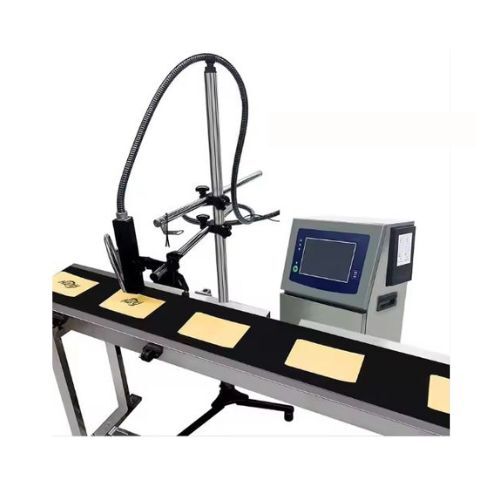 Batch Coding Machine For Expiry Date On Cover Bottle - Stainless Steel, 623x520x230 Mm, Silver | High Speed Printing Up To 1,600 Characters/second, User-friendly Interface, Ip55 Protection Level