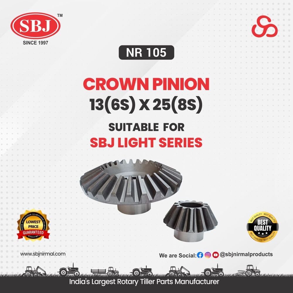 CROWN PINION 13(6S) X 25(8S) SUITABLE FOR SBJ LIGHT SERIES