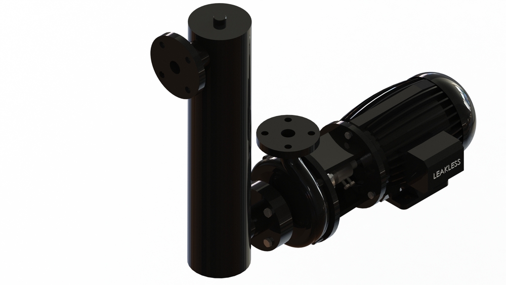 Industrial Centrifugal Self Priming Pumps - Color: Black