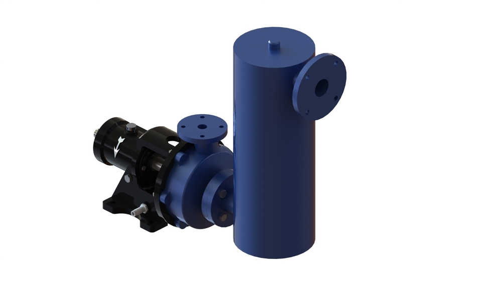 Industrial Centrifugal Self Priming Pumps - Color: Black