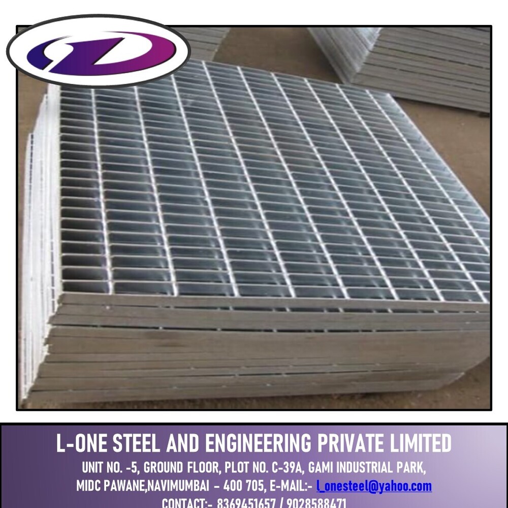 Ss Grattings - Standard Aluminum, Erw Technique, Hot Dip Galvanized Finish | Includes Ladders, U Pin For Easy Installation