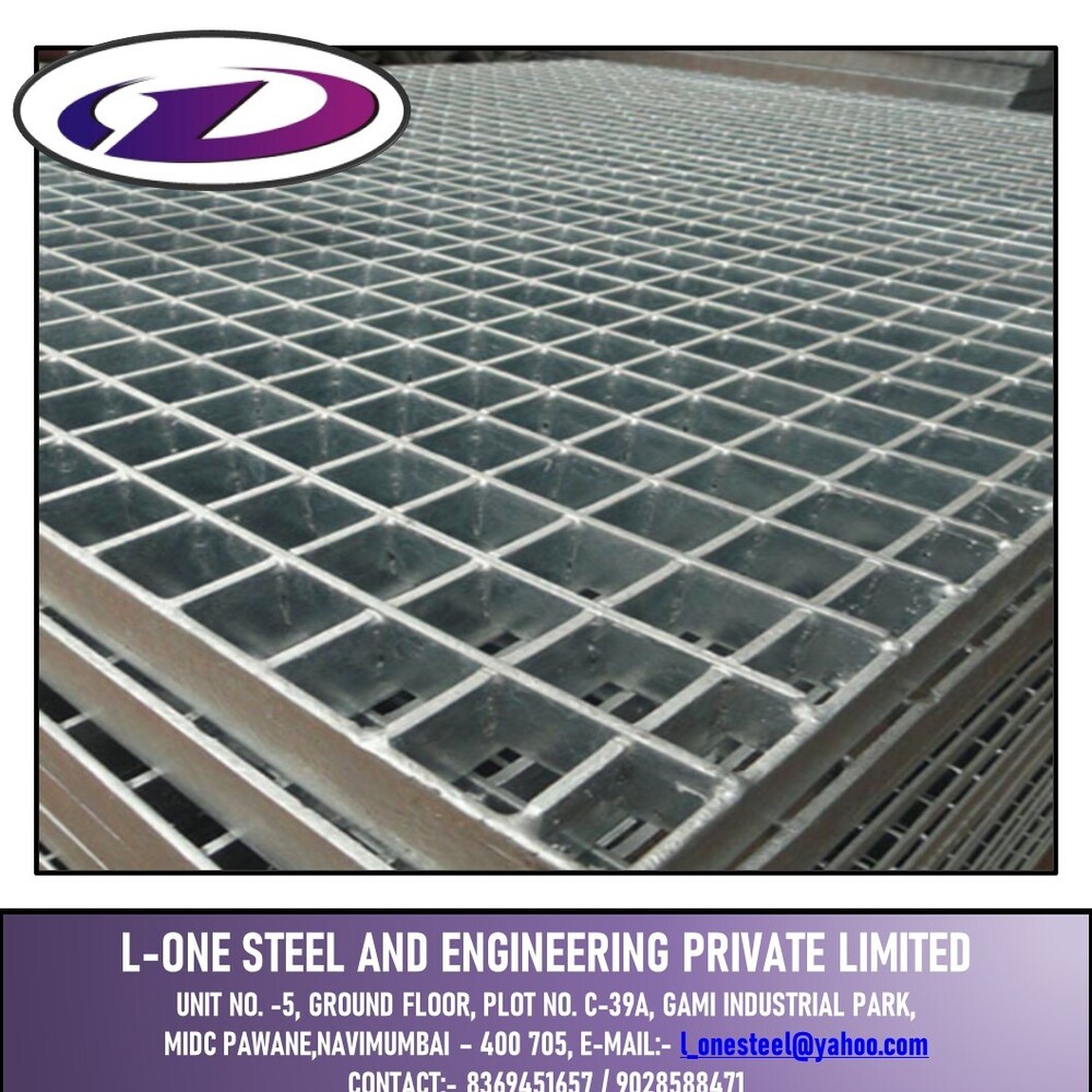 Ss Grattings - Standard Aluminum, Erw Technique, Hot Dip Galvanized Finish | Includes Ladders, U Pin For Easy Installation