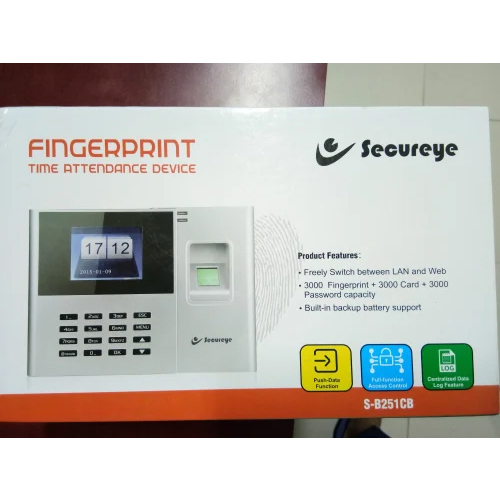 Biometric Attendance Device - Identification Time: 2 Seconds