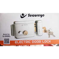Electric Door Lock System - Color: Silver