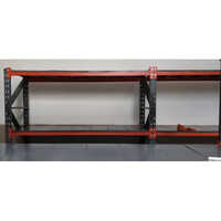 Industrial Storage Rack - Mild Steel, 1.6 Mm Thickness, Gray Color, Rectangle Shape | 250 Kg Capacity For Supermarkets