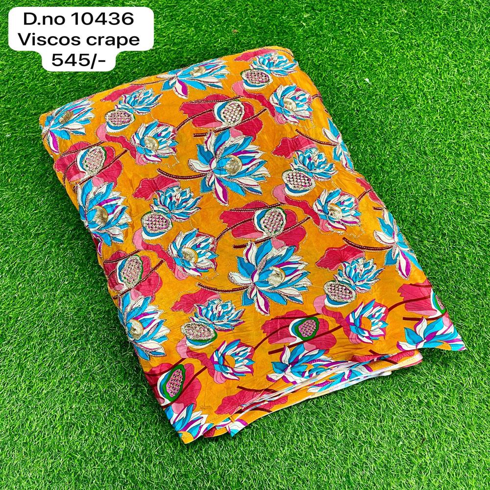 Lightweight Viscose Crepe Fabric