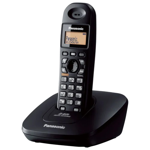 Panasonic Kx-Tg3611Sx Single Line 2.4Ghz Digital Cordless Phone - Color: Black