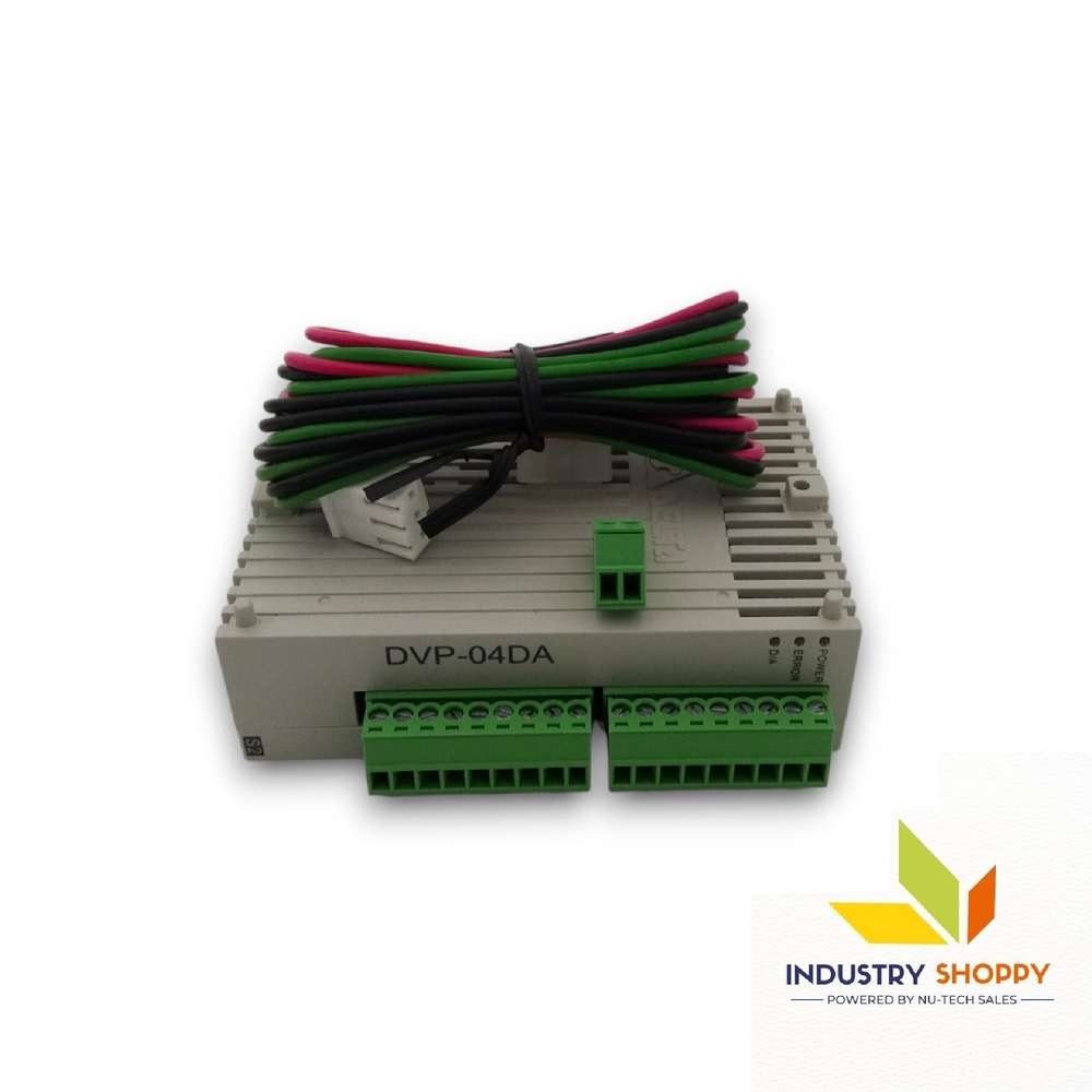 Delta Dvp04da-s2 Plc Module - Color: Grey