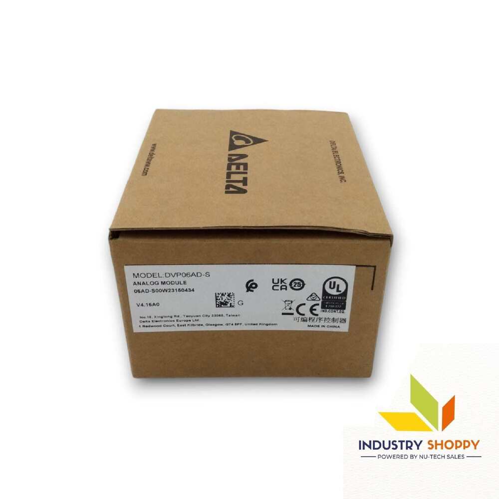 Delta Dvp06ad-s Plc Module - Features: Modularity And Scalability