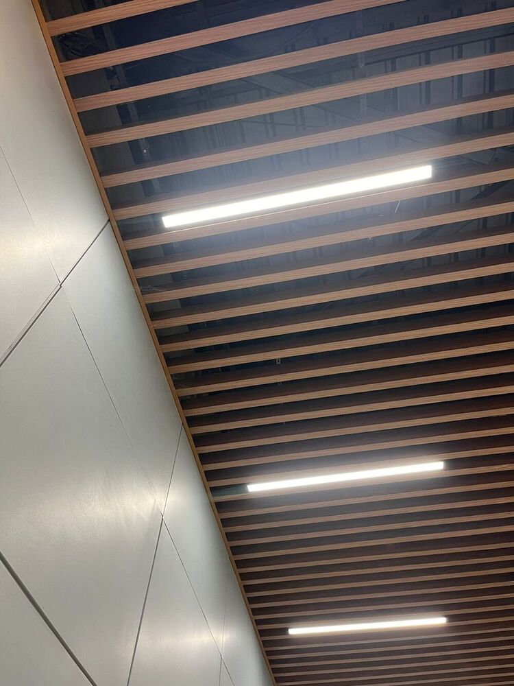 GI,Aluminum Baffle False Ceiling, for Residential and Commercial