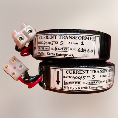 400-5 Current Transformer - Material: Aluminium / Pvc