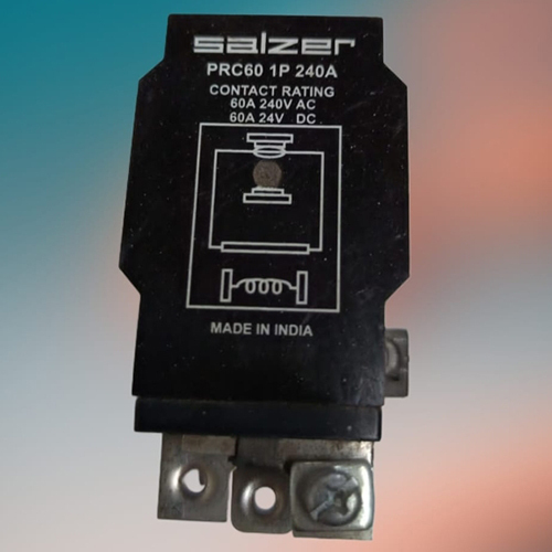 Prc60 1P 240A-60A-24Vdc Relay - Color: Black