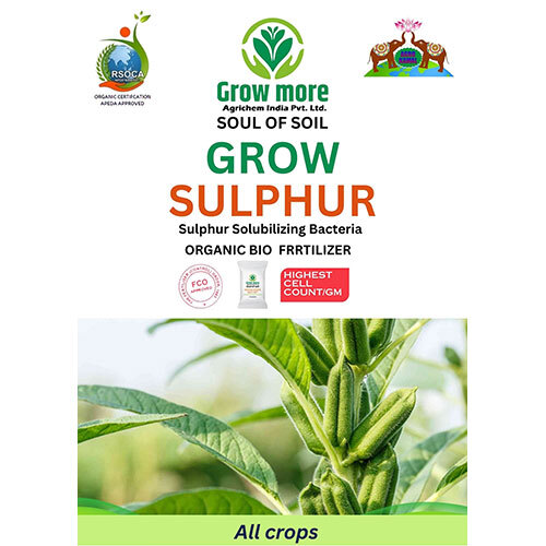 Seeds Care Bio Organic Fertilizer Sachets - Application: Agriculture