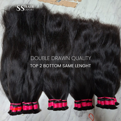 Bulk Hair Human Hair Braiding Hair Body Wave Hair Braids 100G/Bundle No Weft Hair - Color: Natural Black And Brown