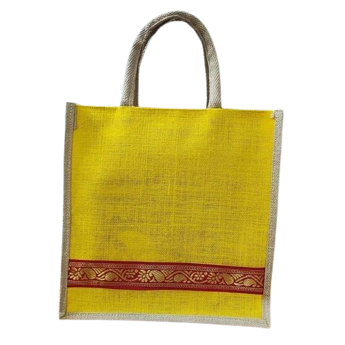 Jute  Bags - Color: Yellow