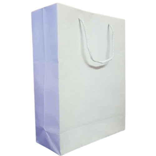 Paper Carry Bags - Color: White