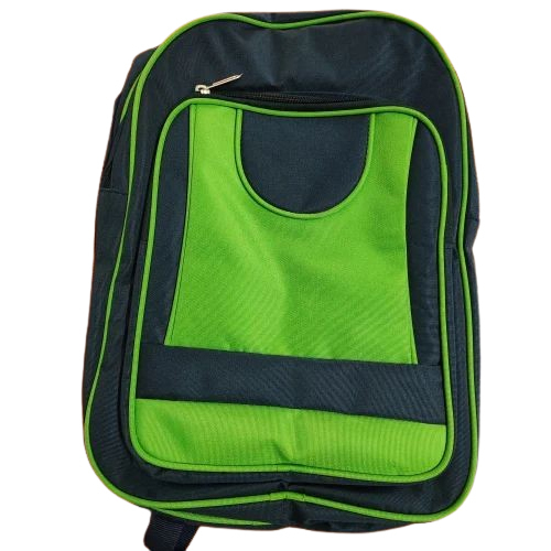 Boys College Bag - Color: Black And Green