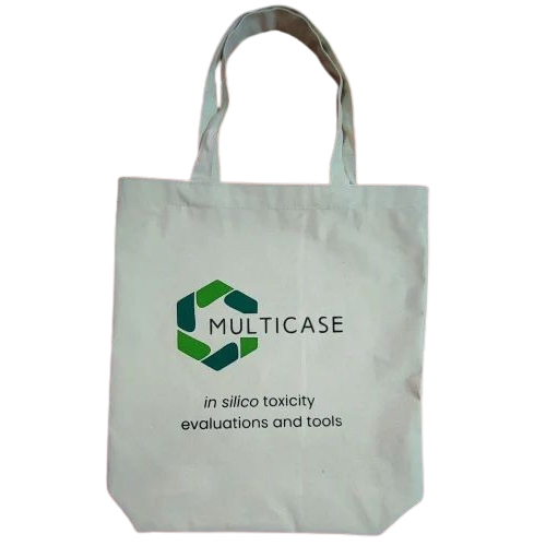 Printed Cloth Bags - Color: White