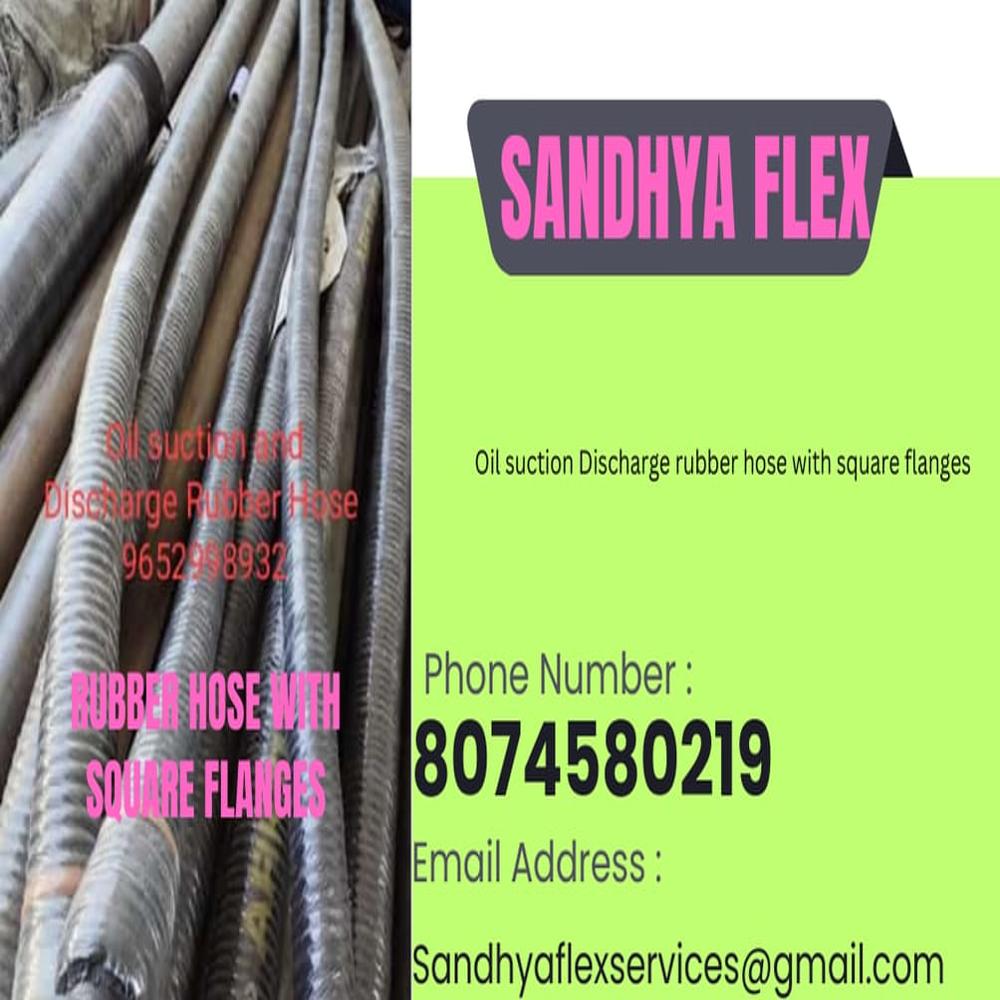 oil discharge rubber hose1 inch