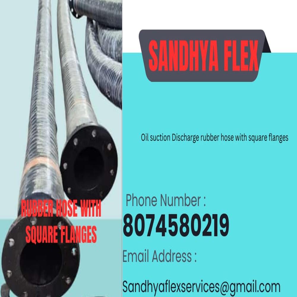 oil discharge rubber hose1 inch