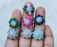 American Diamond Finger Ring