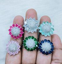 American Diamond Finger Ring