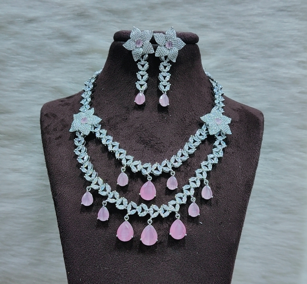 American Diamond Necklace set