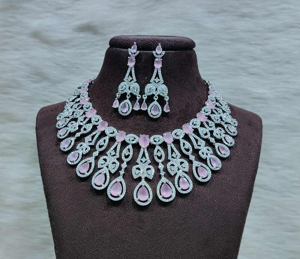 American Diamond Necklace set