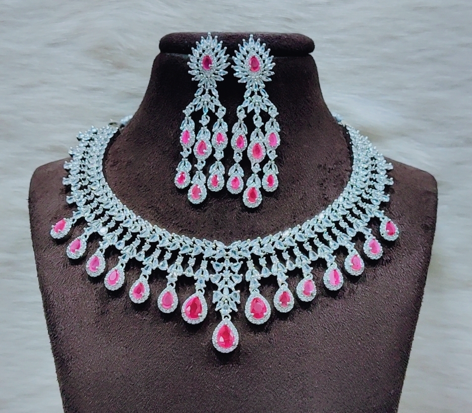 American Diamond Necklace set