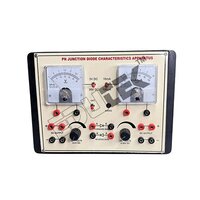 Pn Junction Diode Characteristics Apparatus With Aluminum Panel & Square Meters - Application: Engineering Electronics Instruments