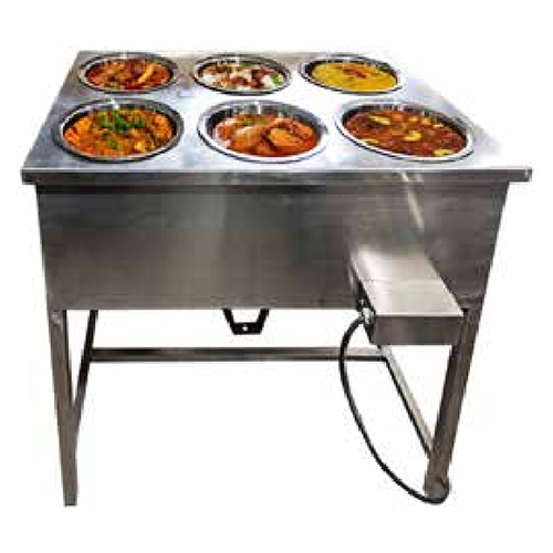SS Electric Bain Marie Table Top