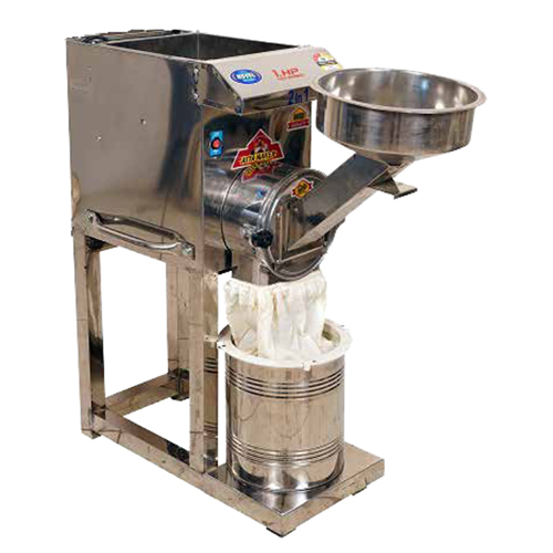 Stainless Steel 2 In 1 Pulveriser