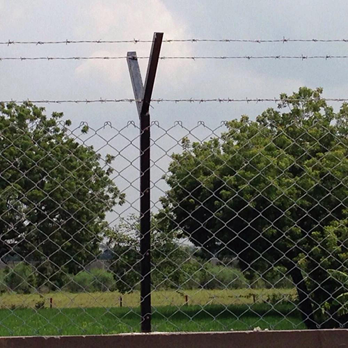 Steel Fencing Poles - Stainless Steel, Custom Sizes Available | Polished Surface, Durable Industrial Use