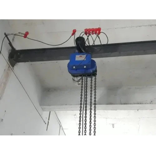 2 Hp Electric Chain Hoist - Color: Blue