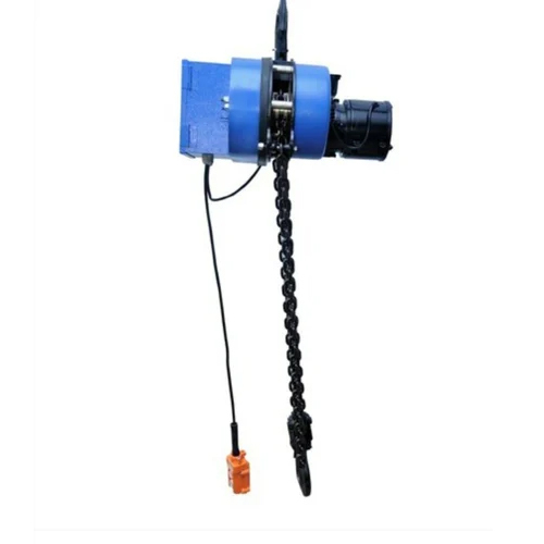 Electric Lifting Chain Hoist - Color: Blue