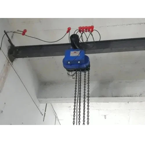 3 Phase Electric Chain Hoist - Color: Blue