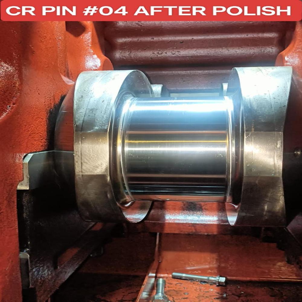 Onsite Repair of Yanmar 8N 330L EV Crankshaft