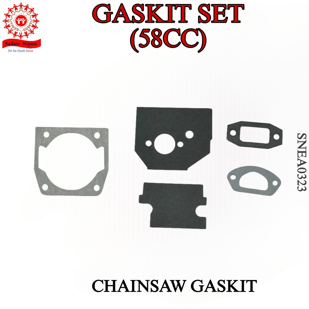 CH0323 High-Quality Gasket Set for 58CC Chainsaws – Ideal Replacement for 5200 & 5800 Engines