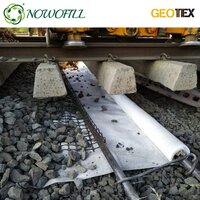 PP/ Polyester Non Woven Geotextile For Railroad Ballast Separation