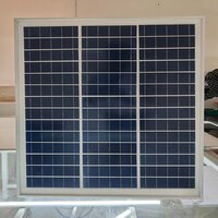 40w Monocrystalline Solar Panel - Cable Length: Requirement Based  Meter (m)