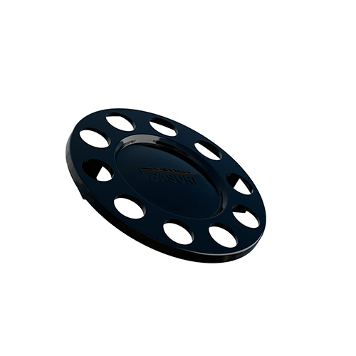 Close Center Wheel Trim 10 Stud Black