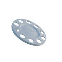 Close Center Wheel Trim 10 Stud White