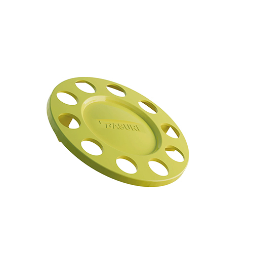 Close Center Wheel Trim 10 Stud Yellow