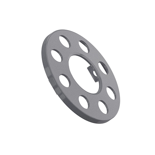 Open Center Wheel Trim 8 Stud Silver