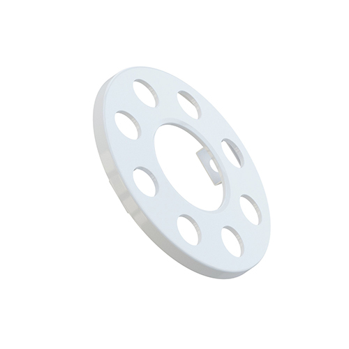 Open Center Wheel Trim - Metal, 15 Inch, White | Heavy-Duty Protection and Stylish Enhancement for Trucks, Vans, Trailers