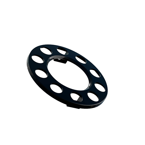 Open Center Wheel Trim 10 Stud Black