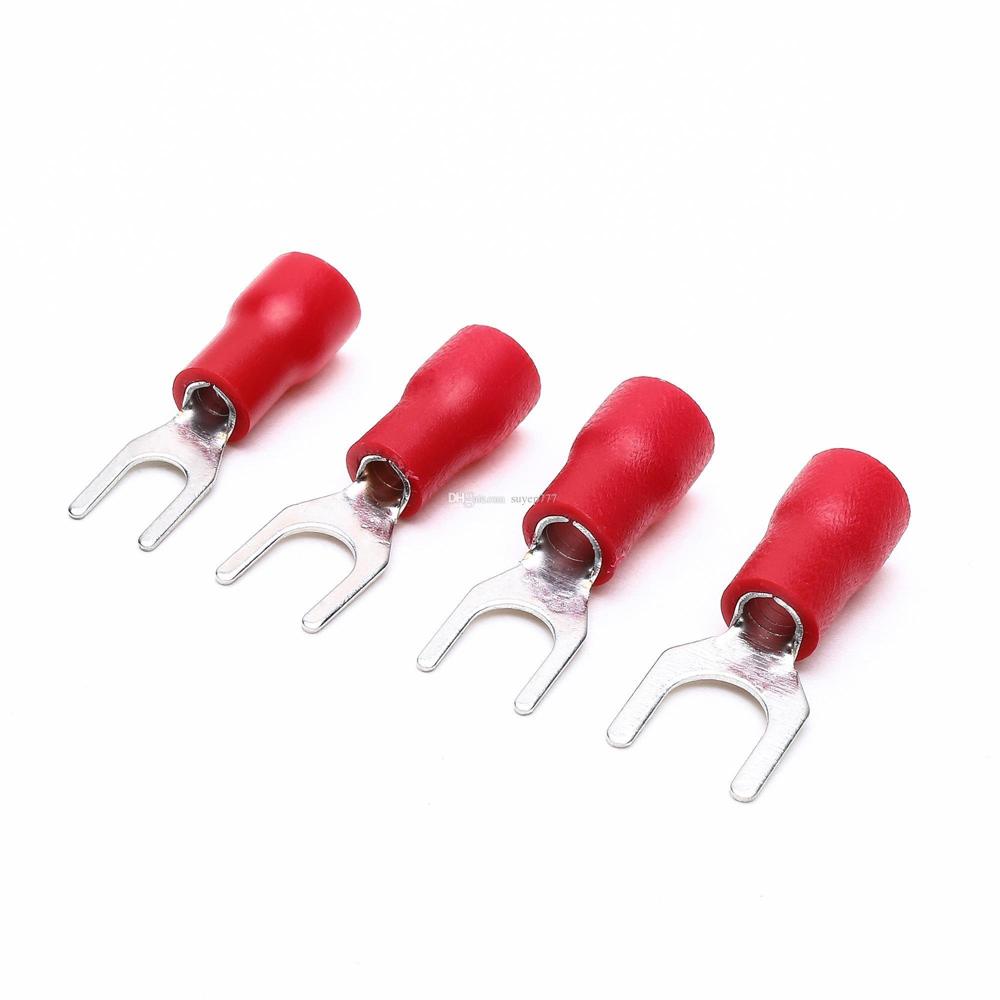 Fork Type Lugs (insulated) - Conductor Material: Copper