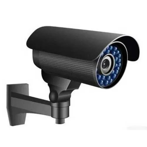 Hd Cctv Bullet Camera - Color: Black