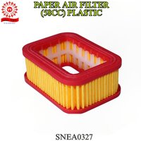 Ch0327 Durable Paper Air Filter (58cc) Aca A  Plastic Housing For 5200 & 5800 Chainsaws For Efficient Engine Protection - Capacity: 100 Pcs/hr